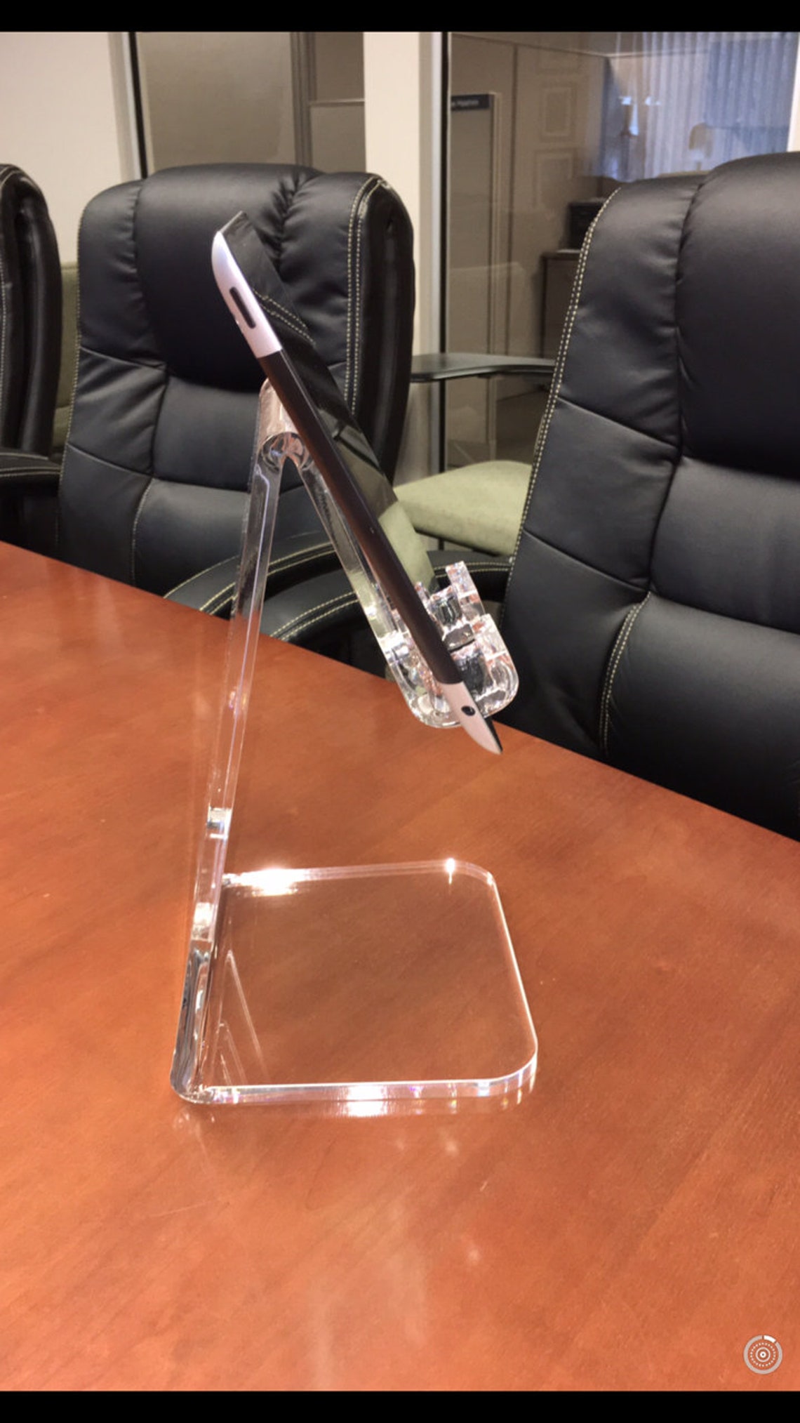 Acrylic Ipad Stand Clear Tablet Holder Desk Book Rack Etsy