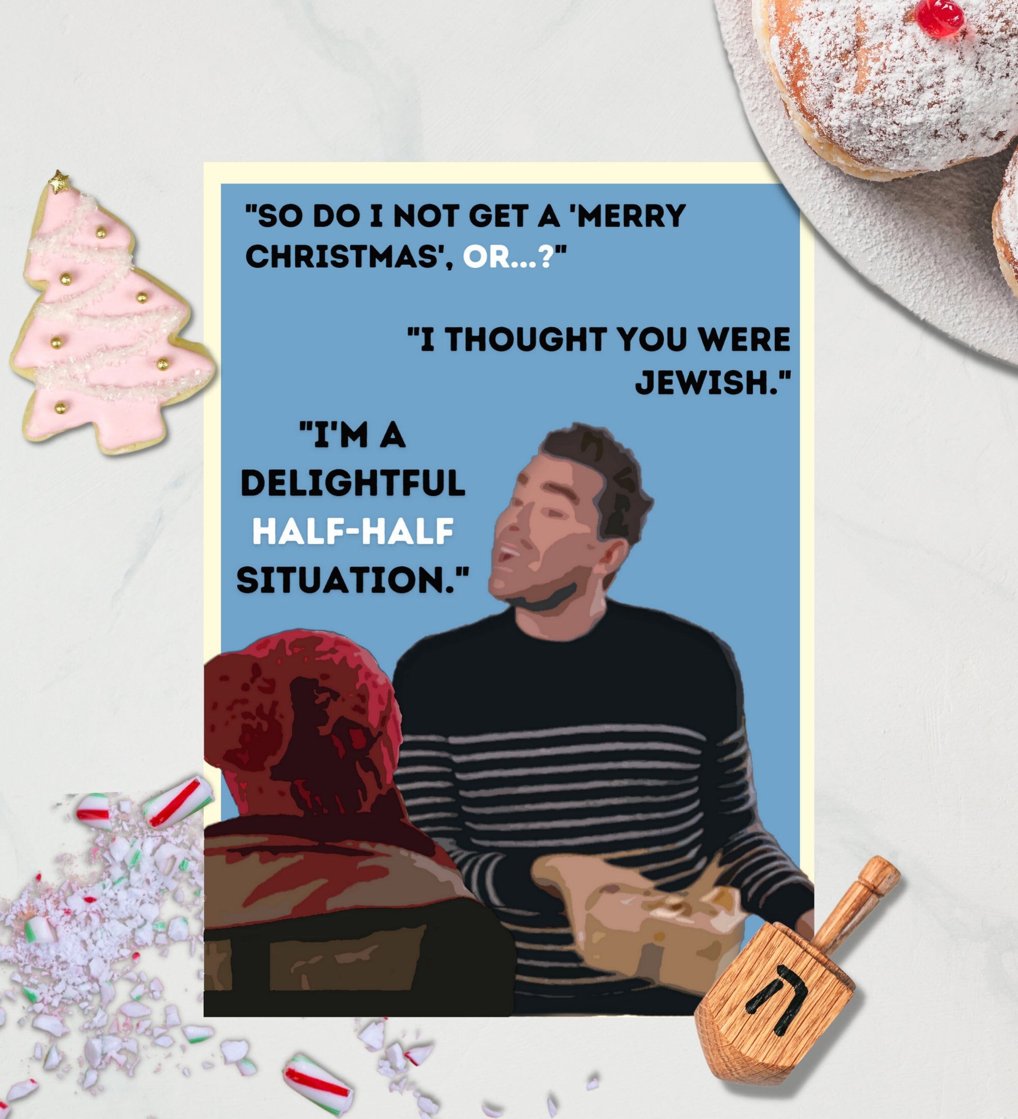 Schitt's Creek Delightful Halfhalf Situation Printable Etsy