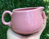 vintage Fiestaware rose creamer