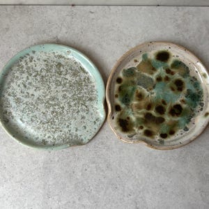 handmade stoneware spoon rest | spoonrest | kitchen tool