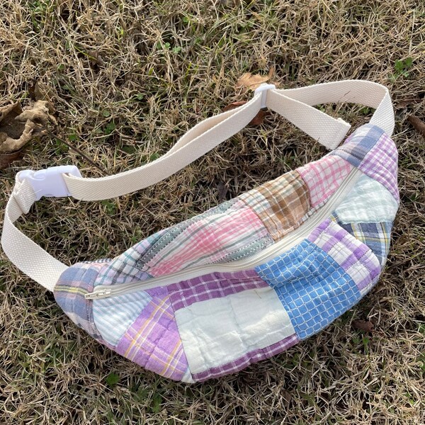 Vintage Quilt Fanny Bags Etsy