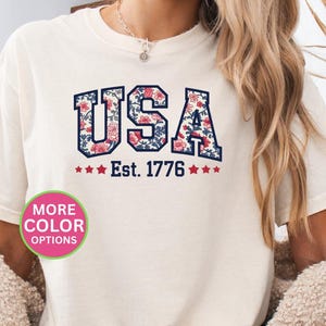 アメリカ国旗シャツ、独立記念日シャツ、ビッグアメリカTシャツ、アメリカコンフォートカラーシャツ、コンフォートカラーアメリカ国旗Tシャツ、アメリカコンフォートカラーTシャツ、アメリカシャツ