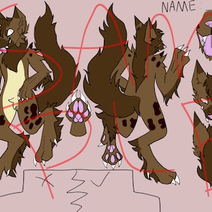 FURRY hyena adopt