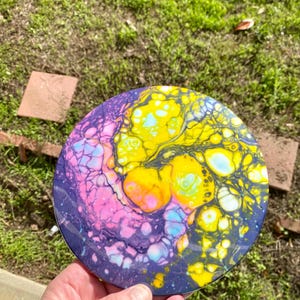 dyed disc golf disc - Innova Firebird