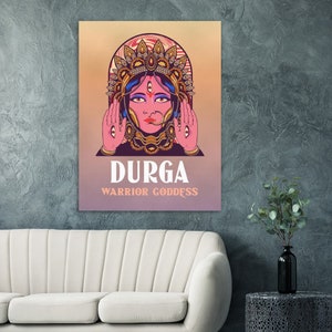 Durga ma Hindu Gds Hinduism Premium Matte Paper Poster