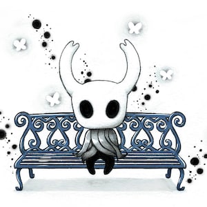 Hollow Knight bench time