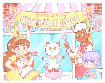 Bee and Puppycat Café