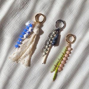 Handmade key rings, bag charms, keychains, gifts for her, unique accessories for your style