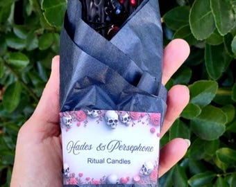 Hades Ritual Candle: Hades and Persephone