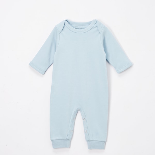 Wholesale Blue Infant Romper Baby Blank