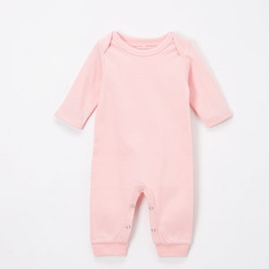 Pink Infant Romper Baby Blank DTG Embroidery Vinyl DYI