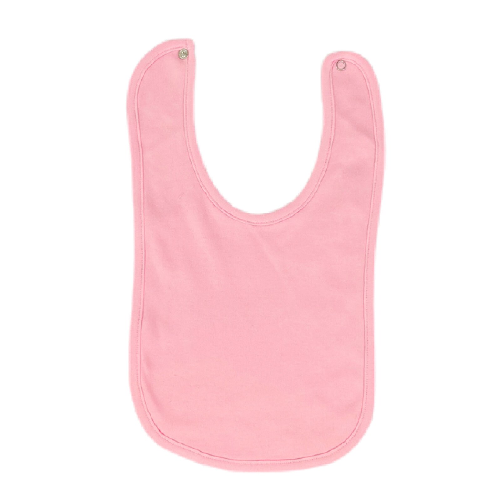 6 PACK Cotton Baby Bib Cotton Baby Blank Pink Baby Bib HTV Etsy