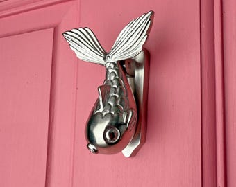 Little Fish Door Knocker - 5 Available Finishes | Unique design | Handmade
