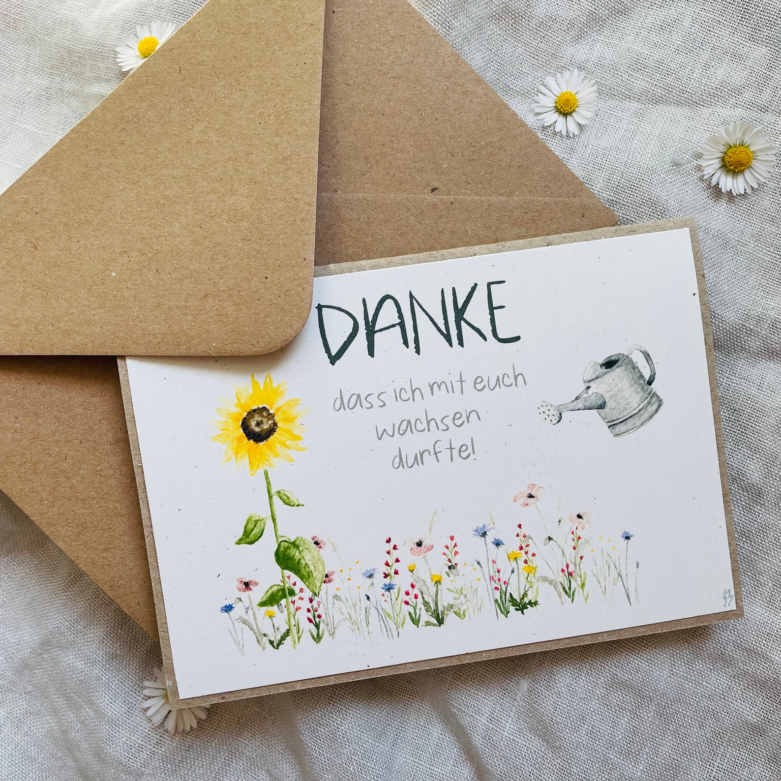 Abschied Kindergarten Karte Danke Kindergartenzeit Danke dass ich mit