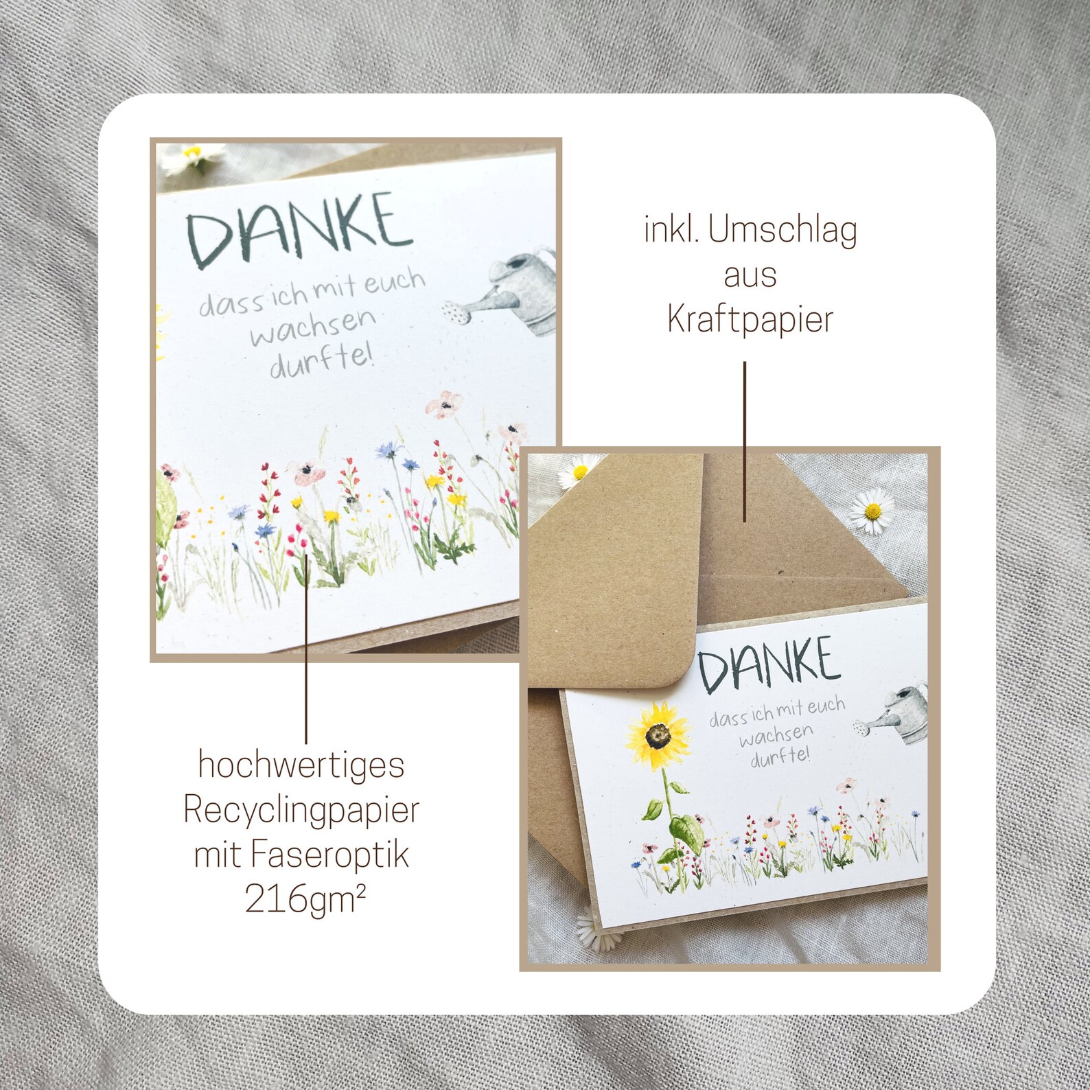 Abschied Kindergarten Karte Danke Kindergartenzeit Danke dass ich mit