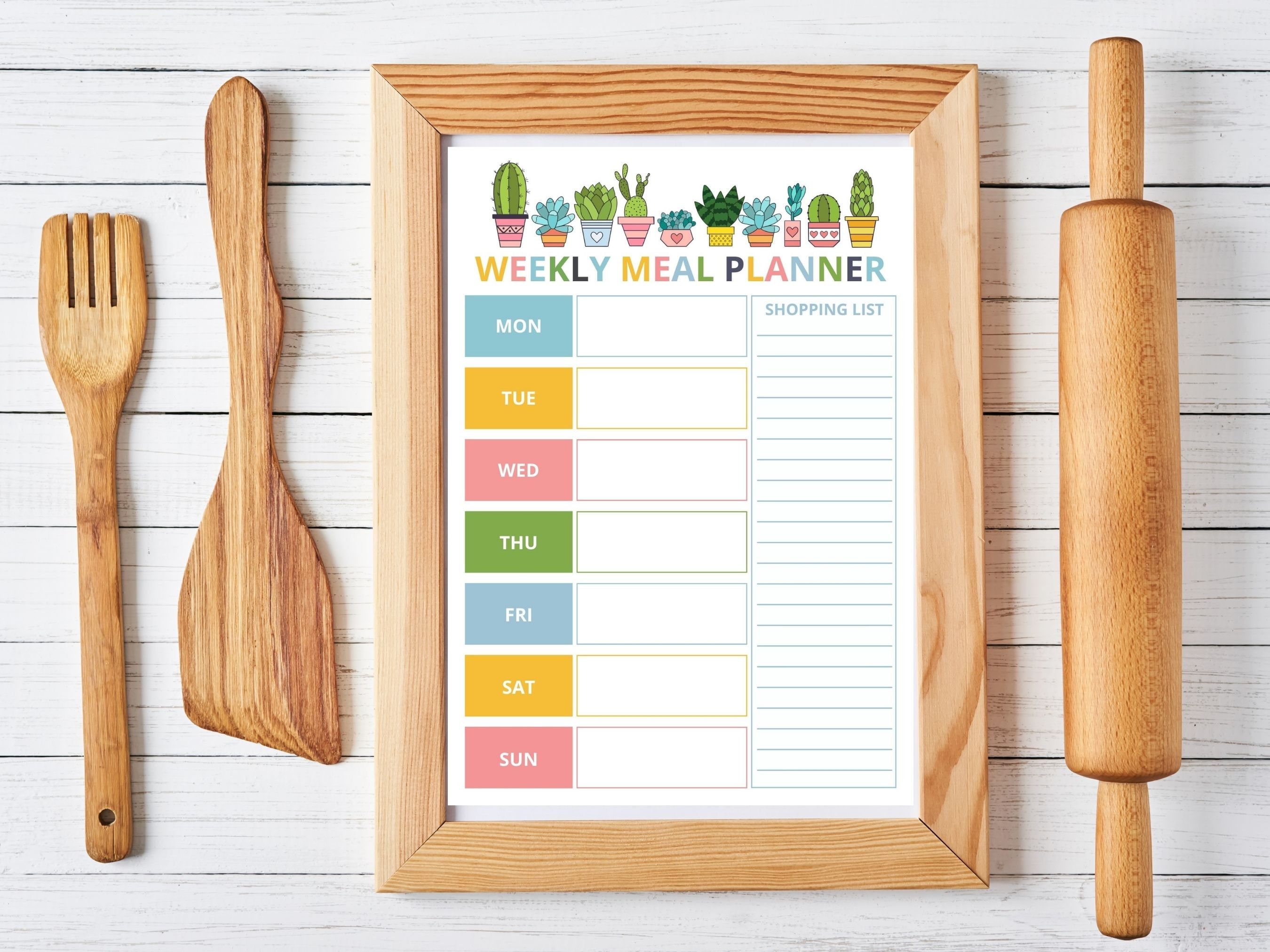 Weekly Meal Planner Printable, Meal Planning Has Never Been Easier