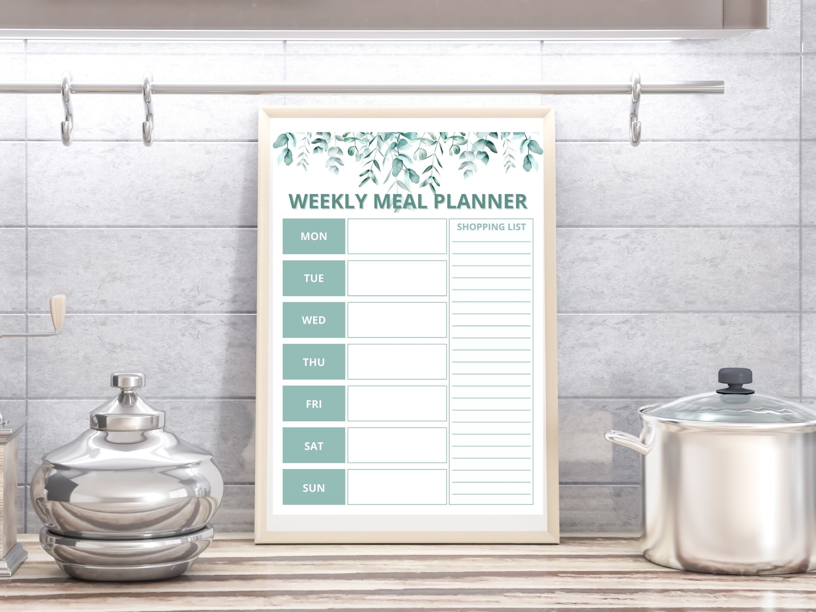 Weekly Meal Planner Printable, Meal Planning Has Never Been Easier