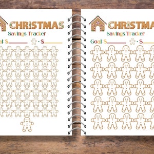 Christmas Savings Tracker Printable Pdf, A Fun Christmas Savings ...