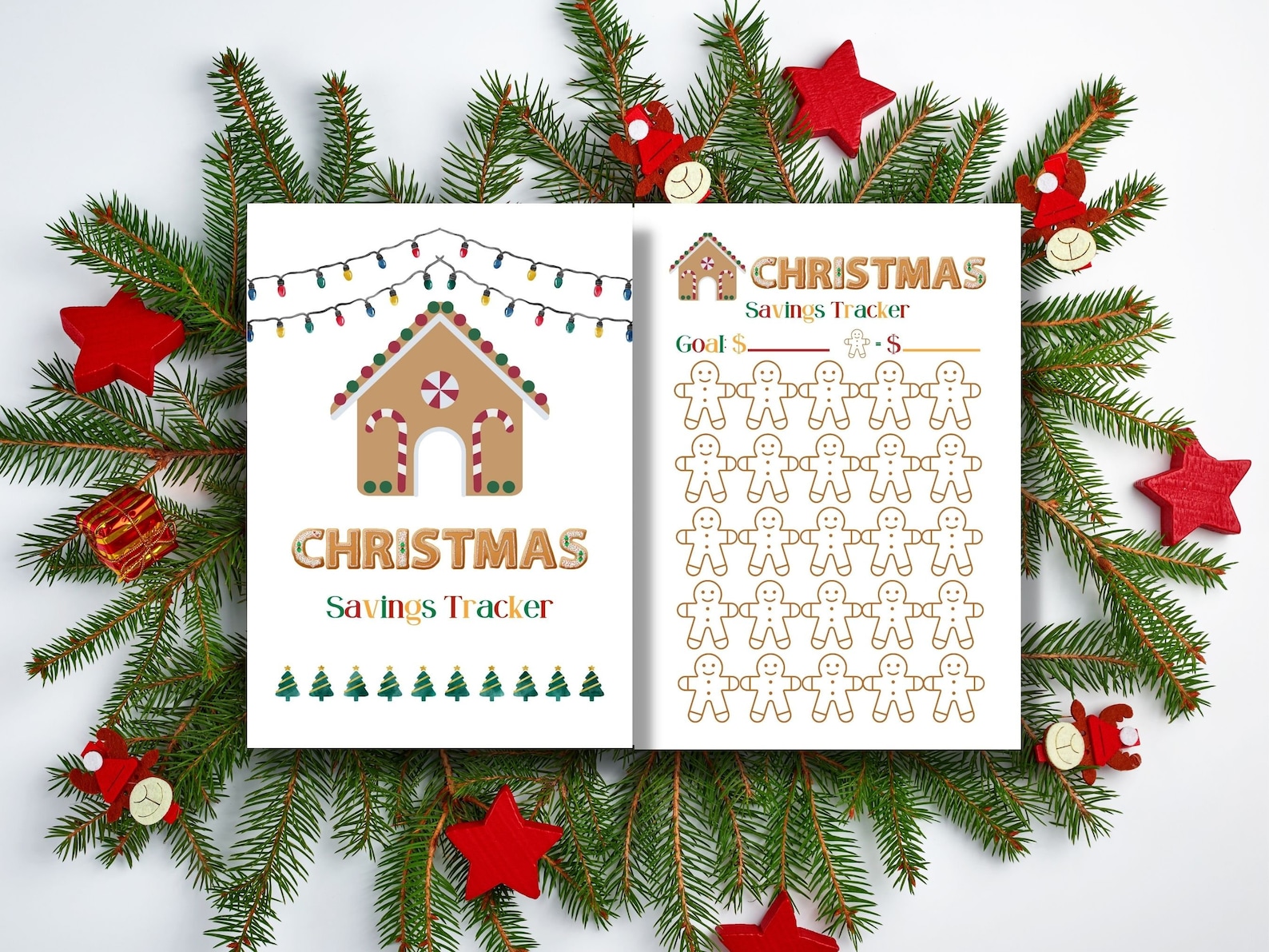 Christmas Savings Tracker Printable Pdf A Fun Christmas - Etsy