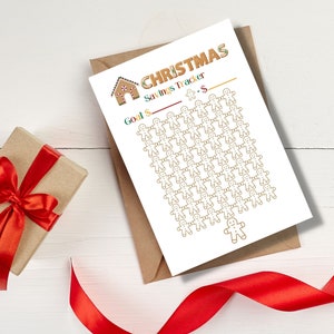 Christmas Savings Tracker Printable Pdf, A Fun Christmas Savings ...