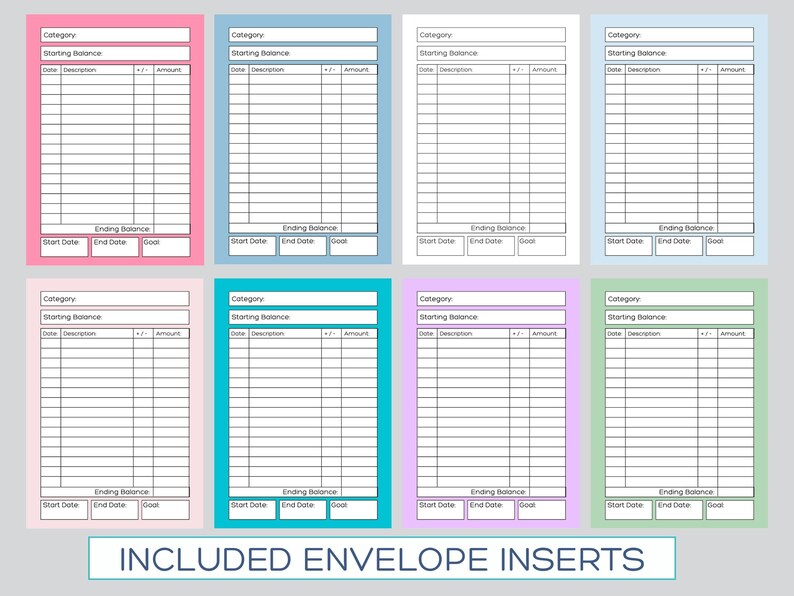 Paycheck Budget Planner PDF Printable Perfect to Plan Your Household ...