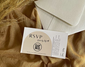 Remie | QR Code RSVP Card