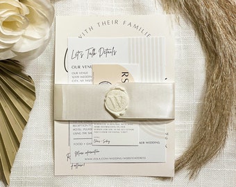 Remie | Boho Wedding Invitation Suite