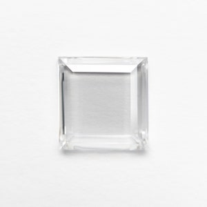 2,00 ct farblos Portrait geschnitten quadratische lose Moissanite / Moissanite Stein für kundengebundenen Ring / Portrait geschnitten Moissanite für Jahrestagsgeschenk