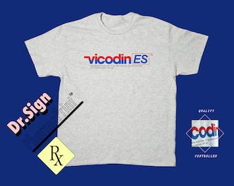 Vicodin ES Ash Gray T-Shirt