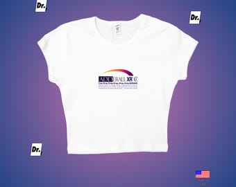 Adderall XR Capsules white cotton Crop Top