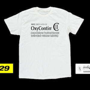Oxycontin Oxycodonhydroklorid Vit T-shirt