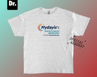 Mydayis Mixed Amphetamine Salts Ash Gray T-Shirt