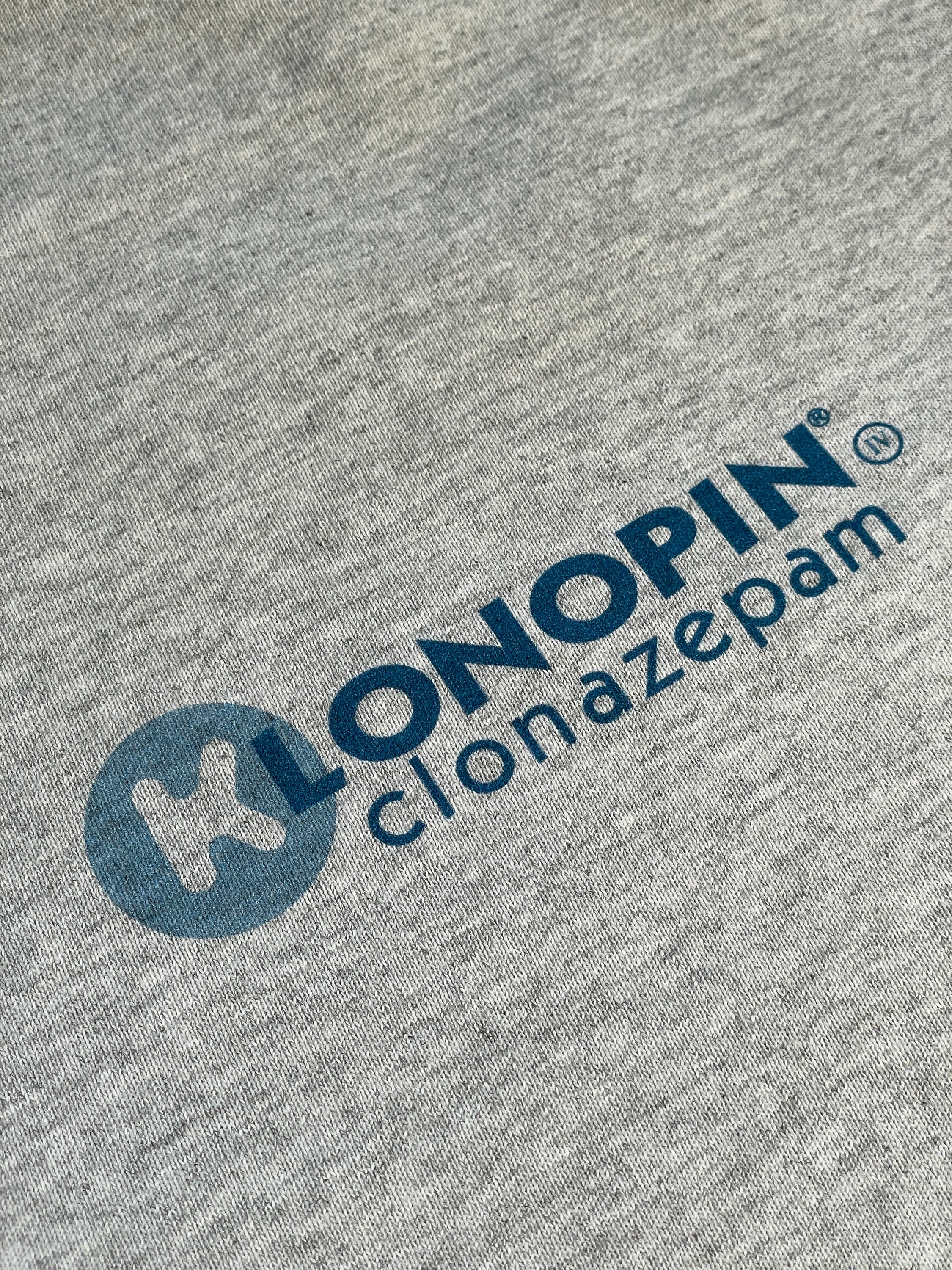 Klonopin Clonazapam Heavy 14oz Luxurious Crewneck Sweatshirt Pocket Print -  Etsy Denmark