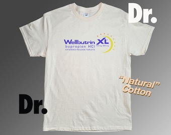 Logo 3 WLBTXL on Natural Cotton T-shirt