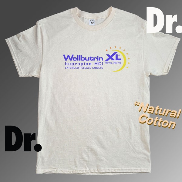 Logo 3 WLBTXL on Natural Cotton T-shirt