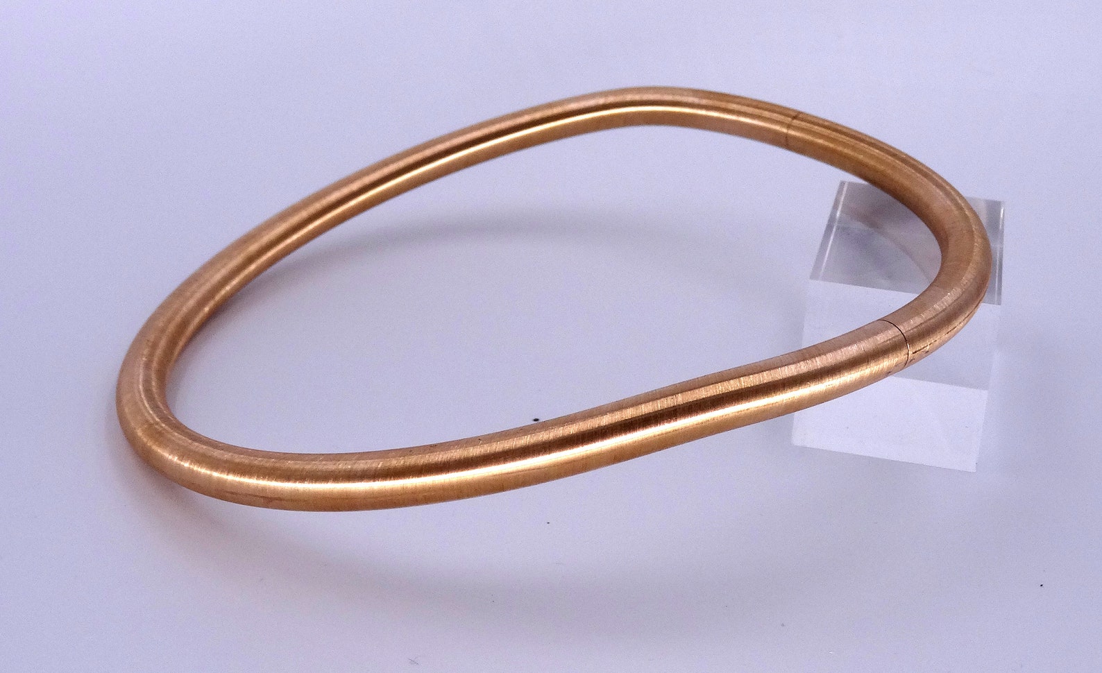 Choker Choker BDSM History of O Talena Bronze Lockable Slave Collar 8