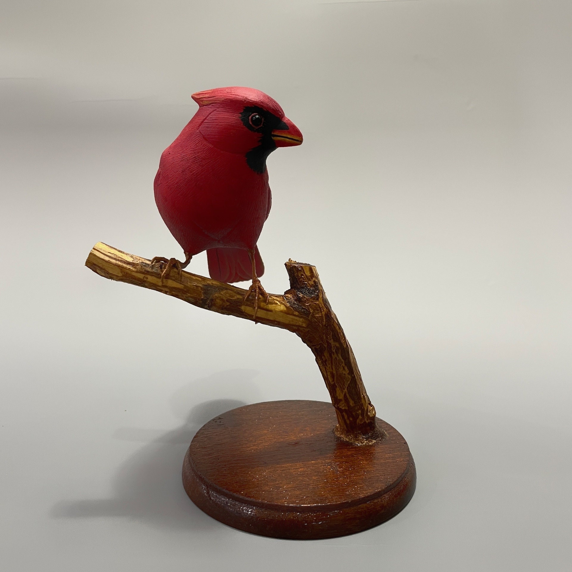 Hand Carved Cardinal -  Canada