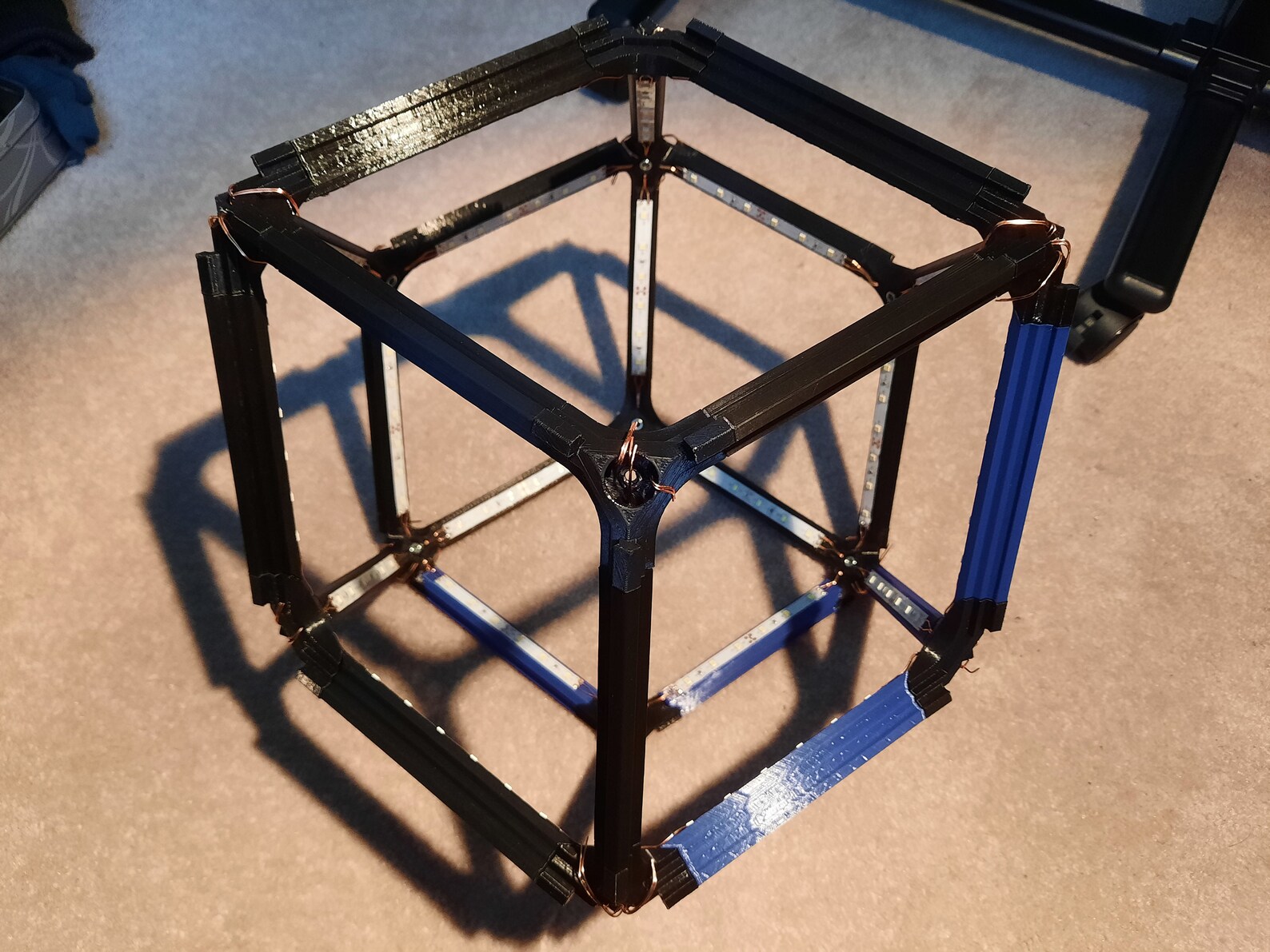 Rhombic Dodecahedron Infinity Mirror STL files & assembly Etsy