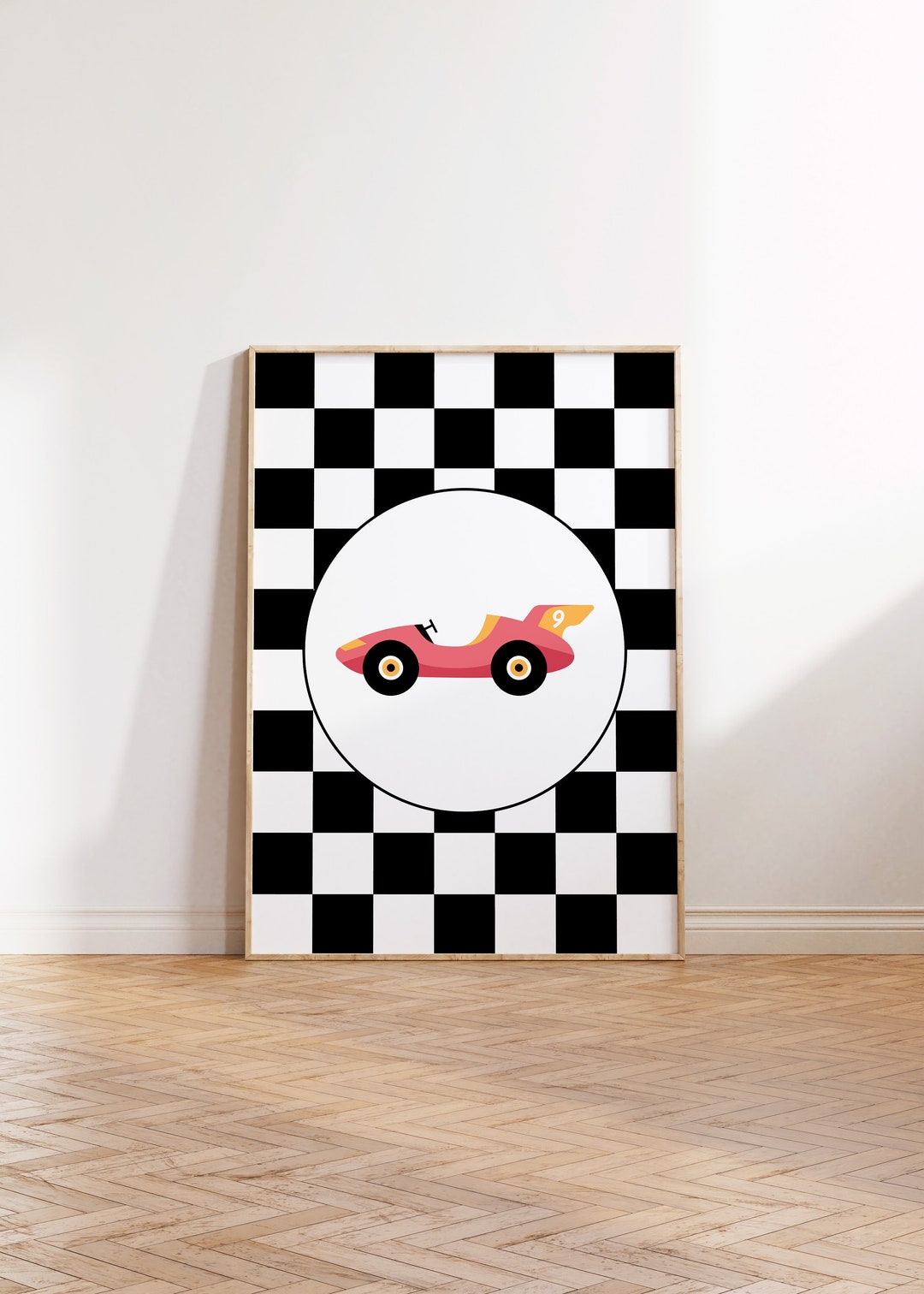 Car Wall Art Race Car Print Car Nursery Decor Vehicle Wall Etsy