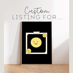 Custom Order for Farrah