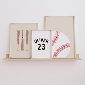 Baseball Nursery Prints, Baseball Prints, Boy Nursery Wall Art Prints, Baseball Wall Art, Baseball Room Decor, Baseball Nursery Decor