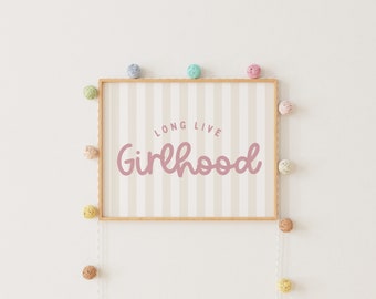 ボヘミアンガールの子供部屋デコレーション：少女時代を永遠に（デジタルダウンロード）