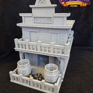 Ghost Town Dice Tower by Fates End
