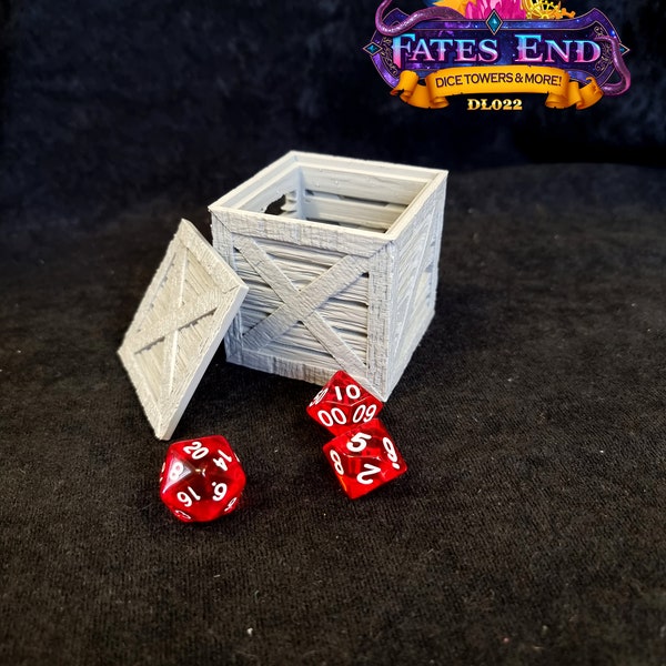 Wooden Crate dice jail by Fates End
