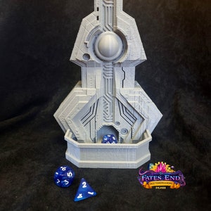 Alien Obelisk Dice Tower by Fates End