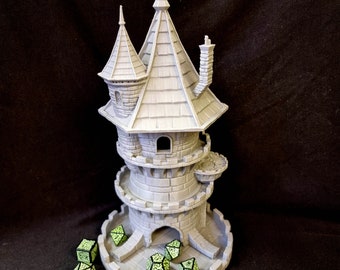 Wizard Dice Tower by Fates End