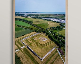 Richborough Roman Fort Print