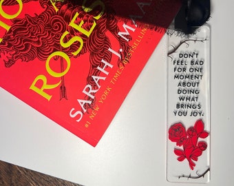ACOTAR Series Inspired | Quote Bookmark | A Court of Thorns and Roses