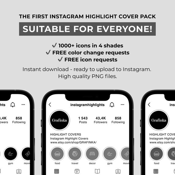 4000+ Instagram Highlight Covers For Men, Dark Gray & Black Ig Story Icon Pack, Minimalist Social Media Icons, Insta Highlights For Boys