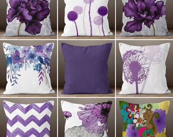 ABSTRACT SHINY PURPLE VELVET BLACK DECO THROW PILLOW CASE CUSHION COVER 17" ABSTRACT SHINY PURPLE VELVET BLACK DECO THROW PILLOW CASE CUSHION COVER 17"
